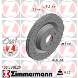 DISC ZIMMERMANN MERCEDES Coat Z