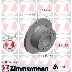 DISC ZIMMERMANN MERCEDES/VAG Coat Z