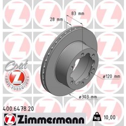 DISC ZIMMERMANN MERCEDES/VAG Coat Z