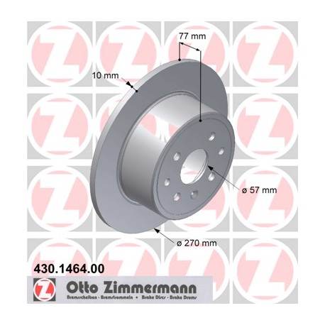 DISC ZIMMERMANN OPEL