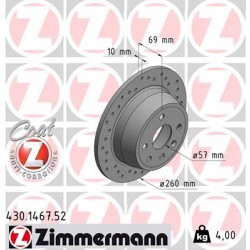 SCHIJF ZIMMERMANN OPEL SPORT Z