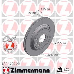 DISC ZIMMERMANN OPEL/SAAB/FIAT Coat Z