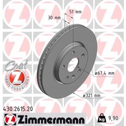 DISC ZIMMERMANN OPEL Coat Z