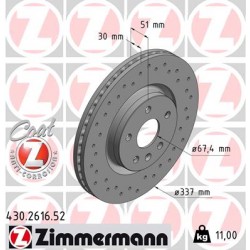 DISQUE ZIMMERMANN OPEL SPORT Z