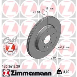 DISQUE ZIMMERMANN OPEL/SAAB Coat Z