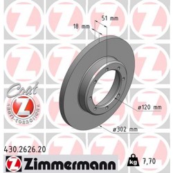 DISQUE ZIMMERMANN OPEL/RENAULT Coat Z