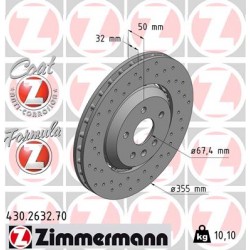 SCHIJF ZIMMERMANN OPEL/SAAB FORMULA Z Coat Z