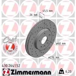 DISC ZIMMERMANN OPEL SPORT Z