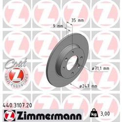 DISQUE ZIMMERMANN PEUGEOT Coat Z