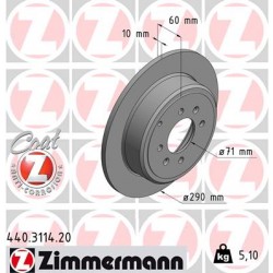 DISC ZIMMERMANN PEUGEOT Coat Z