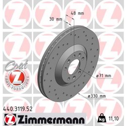 DISC ZIMMERMANN PEUGEOT/CITROEN SPORT Z