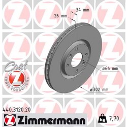 DISQUE ZIMMERMANN PEUGEOT Coat Z