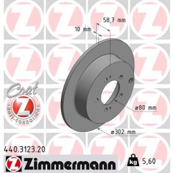 DISQUE ZIMMERMANN PSA/MITSUBISHI Coat Z