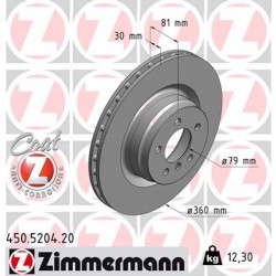 DISC ZIMMERMANN LAND ROVER Coat Z