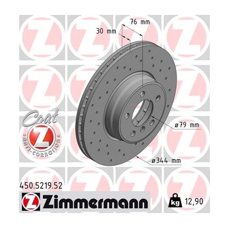 DISC ZIMMERMANN LAND ROVER SPORT  Z