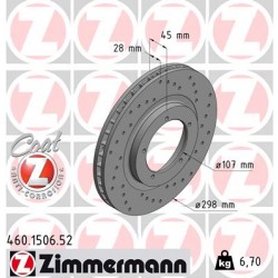 SCHIJF ZIMMERMANN PORSCHE SPORT Z