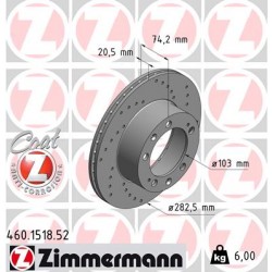 DISC ZIMMERMANN PORSCHE Z