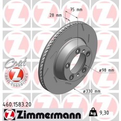 SCHIJF ZIMMERMANN PORSCHE RECHTS  Coat Z