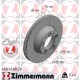 DISQUE ZIMMERMANN PORSCHE GAUCHE  Coat Z