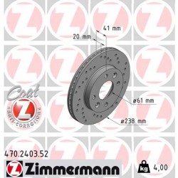 DISC ZIMMERMANN RENAULT SPORT Z