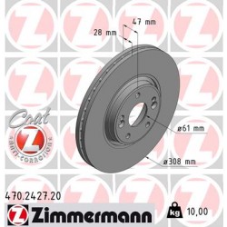 DISC ZIMMERMANN RENAULT Coat Z