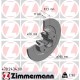 DISC ZIMMERMANN RENAULT incl. bearing set