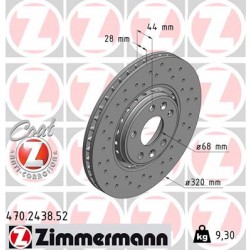 DISC ZIMMERMANN RENAULT SPORT Z