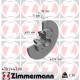 SCHIJF ZIMMERMANN RENAULT incl. bearing set