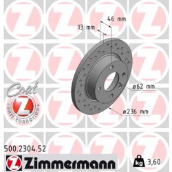 DISQUE ZIMMERMANN SKODA SPORT Z