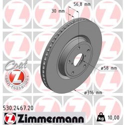 DISQUE ZIMMERMANN SUBARU Coat Z