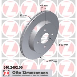 DISC ZIMMERMANN SUZUKI