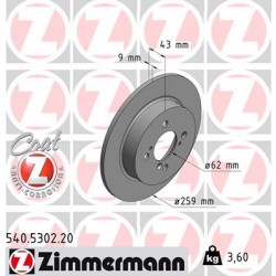 DISC ZIMMERMANN SUZUKI Coat Z