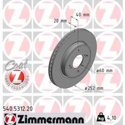 DISC ZIMMERMANN SUZUKI Coat Z