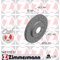 DISQUE ZIMMERMANN SUZUKI SPORT Z