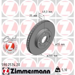 DISC ZIMMERMANN TOYOTA Coat Z