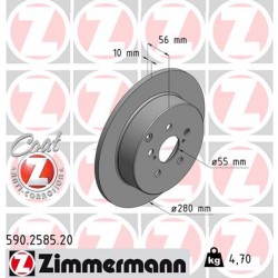 DISC ZIMMERMANN TOYOTA Coat Z