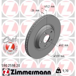 DISC ZIMMERMANN TOYOTA Coat Z