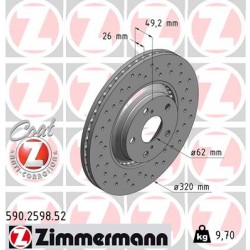 DISC ZIMMERMANN TOYOTA SPORT Z