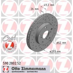 DISC ZIMMERMANN TOYOTA SPORT Z