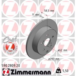 DISC ZIMMERMANN TOYOTA Coat Z