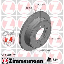 DISQUE ZIMMERMANN TOYOTA Coat Z