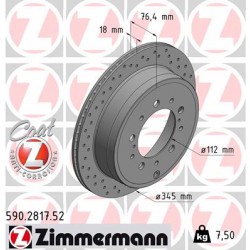 DISC ZIMMERMANN TOYOTA SPORT Z