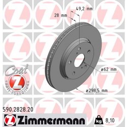 DISQUE ZIMMERMANN TOYOTA Coat Z