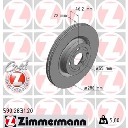 DISQUE ZIMMERMANN TOYOTA Coat Z