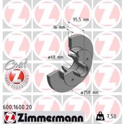 DISQUE ZIMMERMANN VAG Coat Z