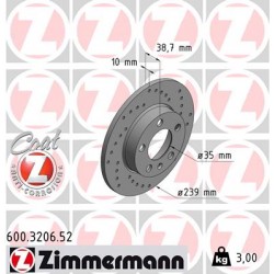 SCHIJF ZIMMERMANN VAG SPORT Z