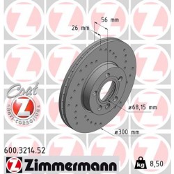 SCHIJF ZIMMERMANN VAG SPORT Z