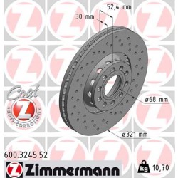 SCHIJF ZIMMERMANN VAG SPORT Z