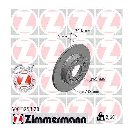 DISC ZIMMERMANN VAG Coat Z