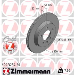 DISC ZIMMERMANN VAG/MAN Coat Z